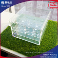 Einfache Design Acryl Blumen Display Box für 9 Rose Display